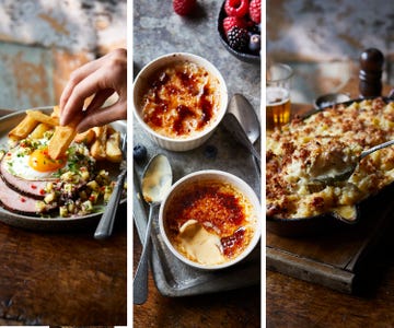 three pub grub classic meals side by side