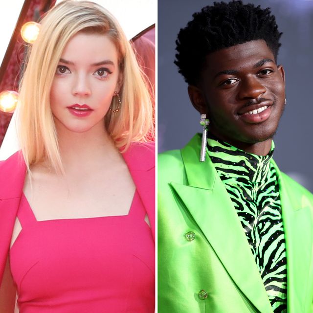 collage of anya taylor joy and lil nas x