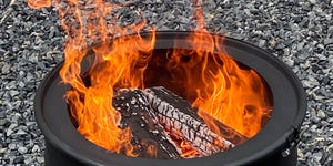 diy smokeless fire pit