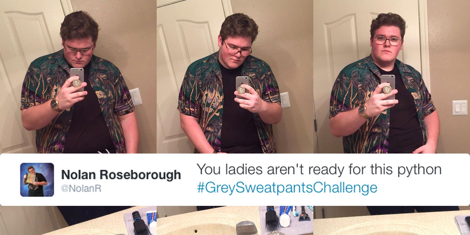 32 Best #GreySweatpantsChallenge Tweets