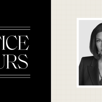 the office hours logo next to a black and white headshot of alex wagner