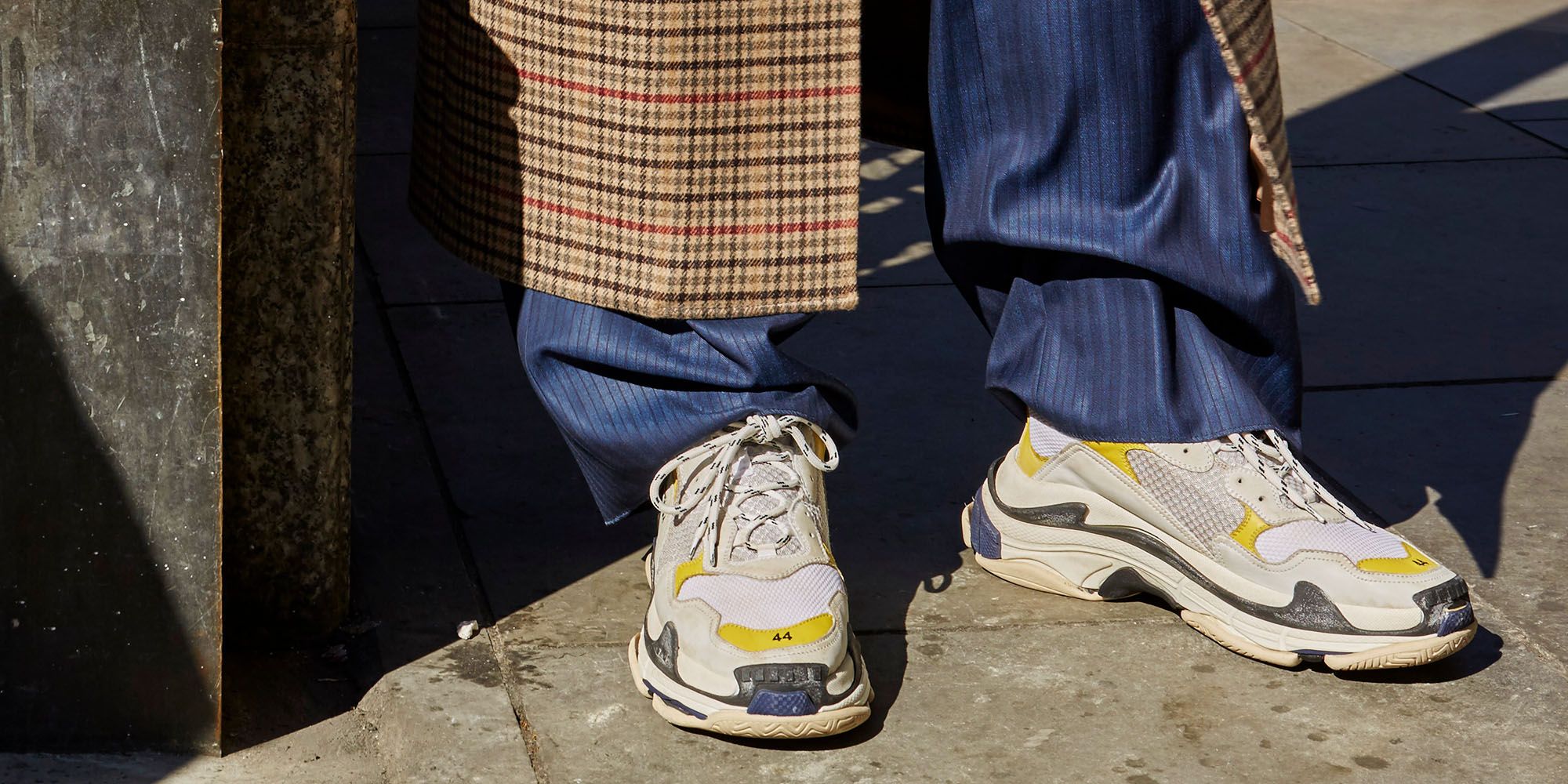 Balenciaga Triple S White Neon Clear Sole  The Shoe Factory