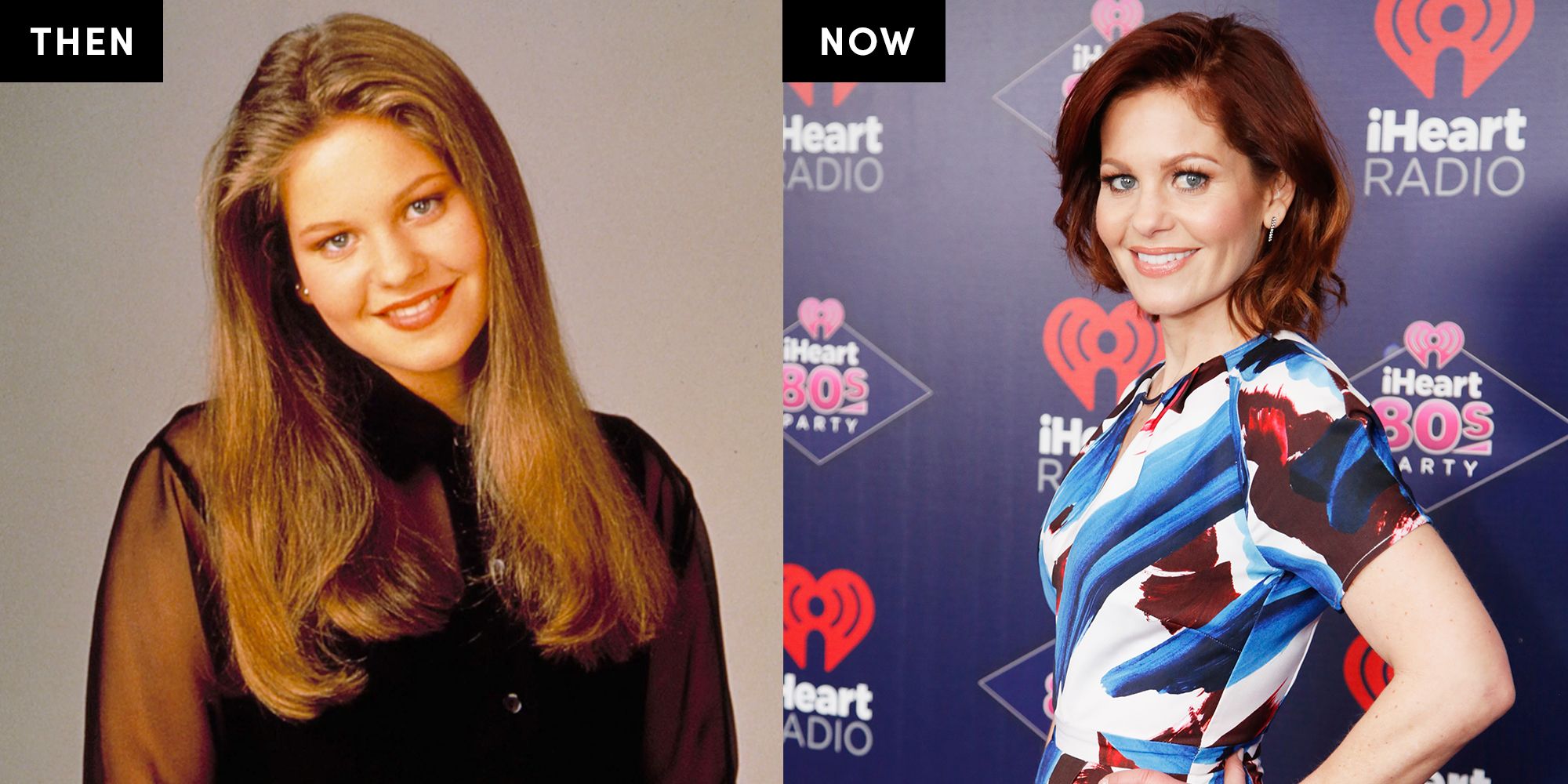 candace cameron then and now