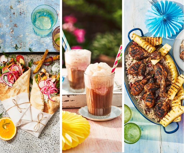 coke floats and jerk chicken