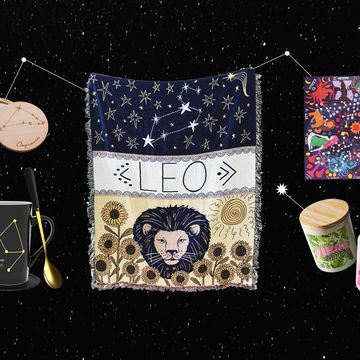 collage of astrology themed products