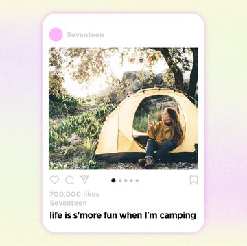 camping captions lead