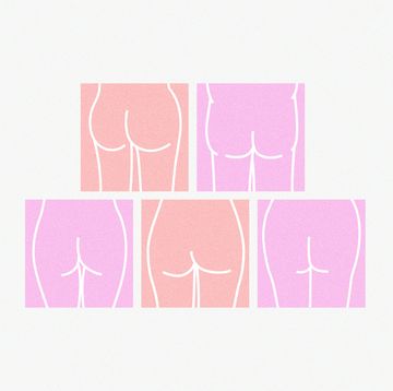 butt shapes