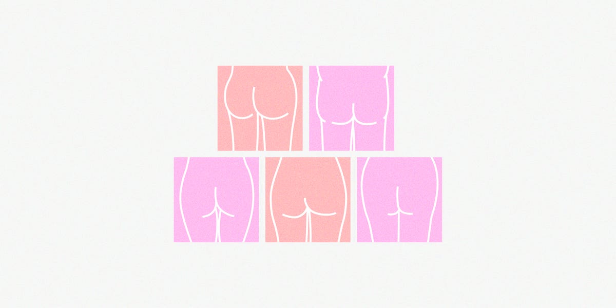 Butt Shapes: A Definitive Guide to Different Butt Types – Thigh Society Inc