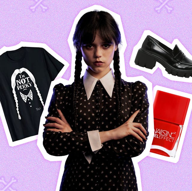 Wednesday Addams  Wednesday addams halloween costume, Halloween costumes  for girls, Family halloween