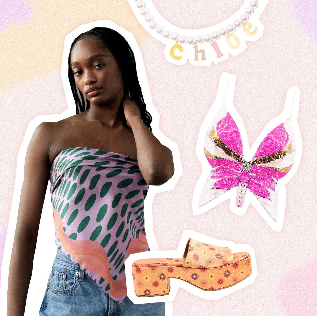 How to Style a Y2K Butterfly Top