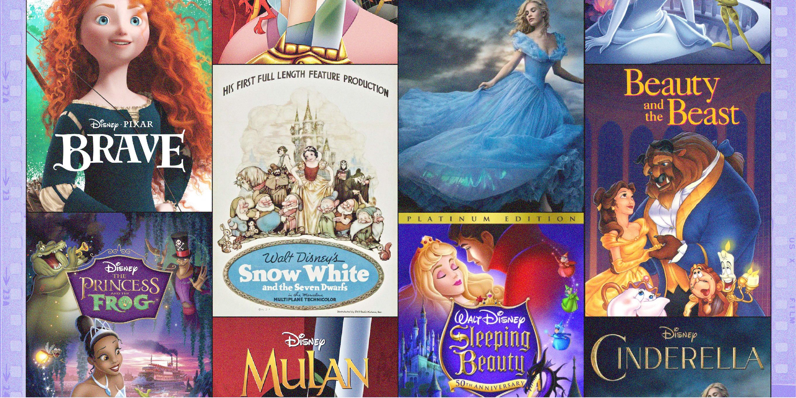 All Disney Princess Movies In Order