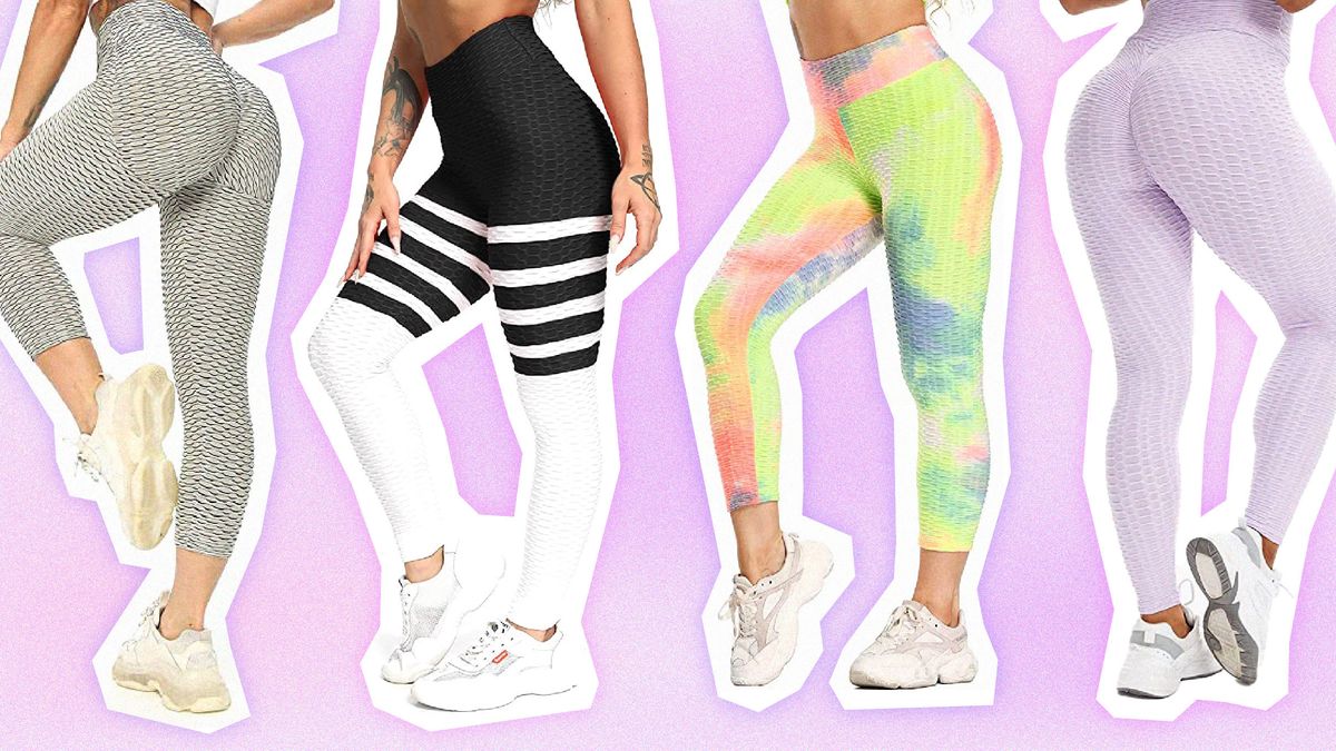 This viral scrunch leggings price is so incredible. It's under $5