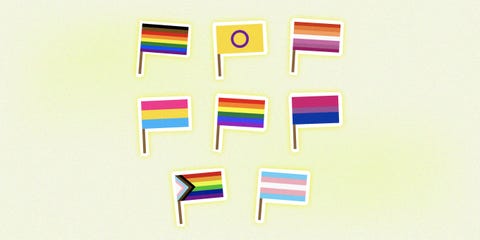 pride flags