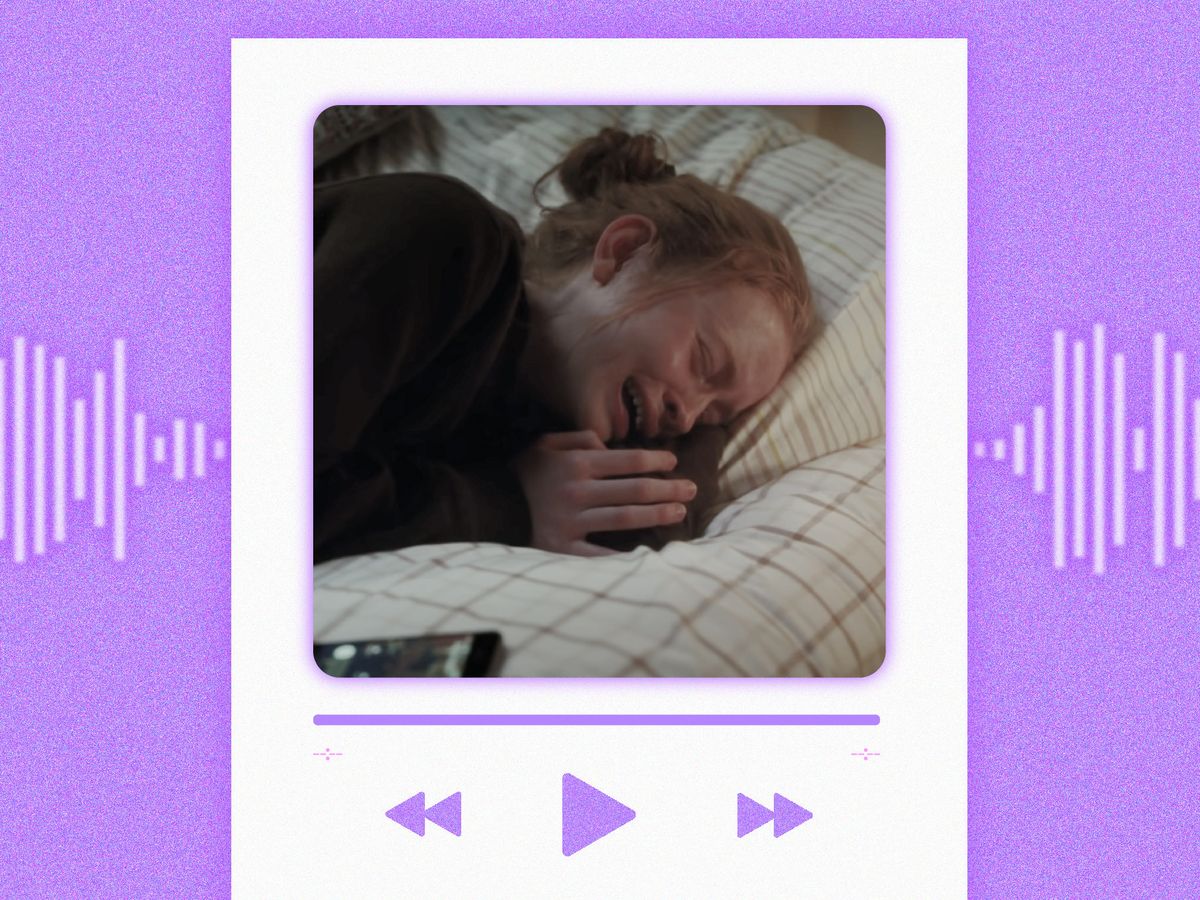 Choose some vibe aesthetic stuff and get a sad song to vibe to at