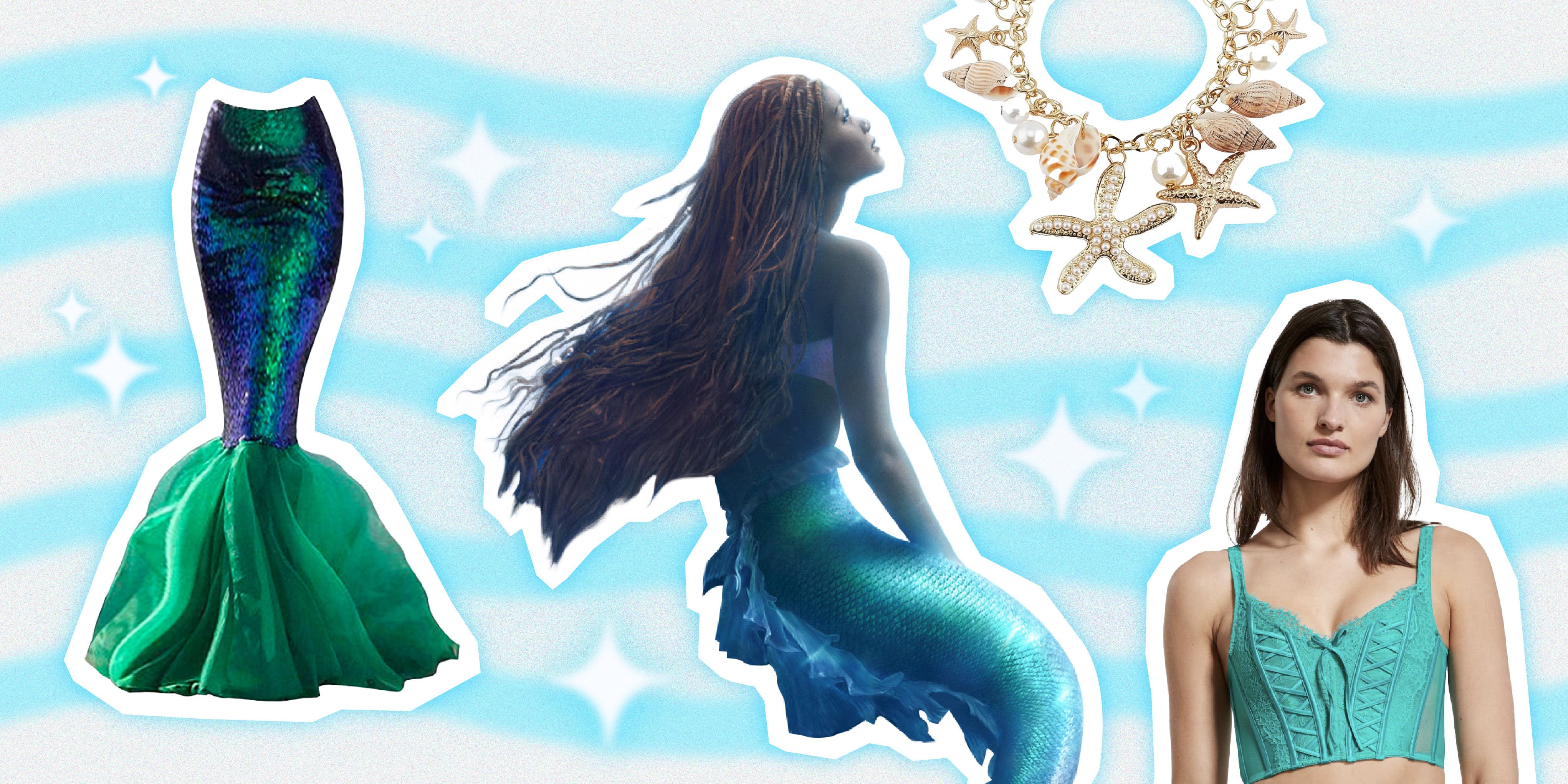 Shell Mermaid Bra  Mermaid bra, Mermaid costume, Mermaid outfit