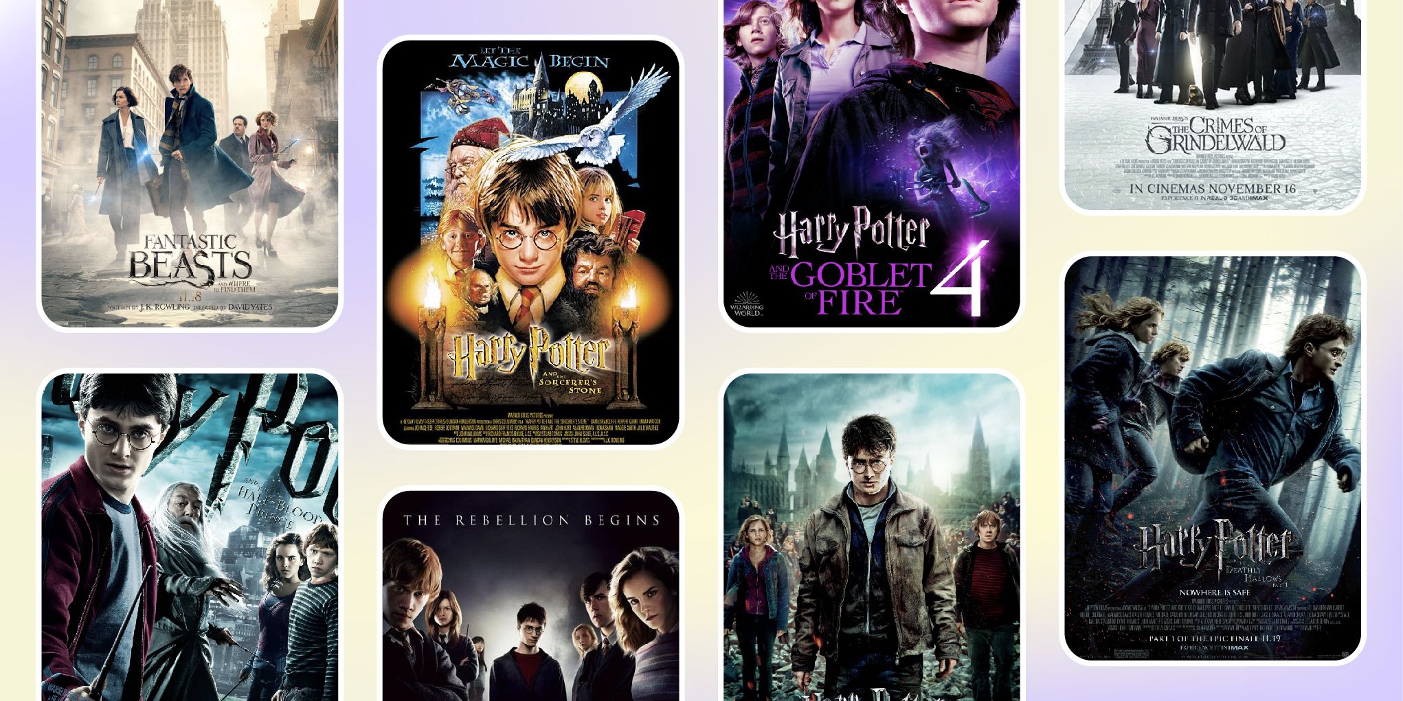 Harry Potter movies in order  Chronological and release order