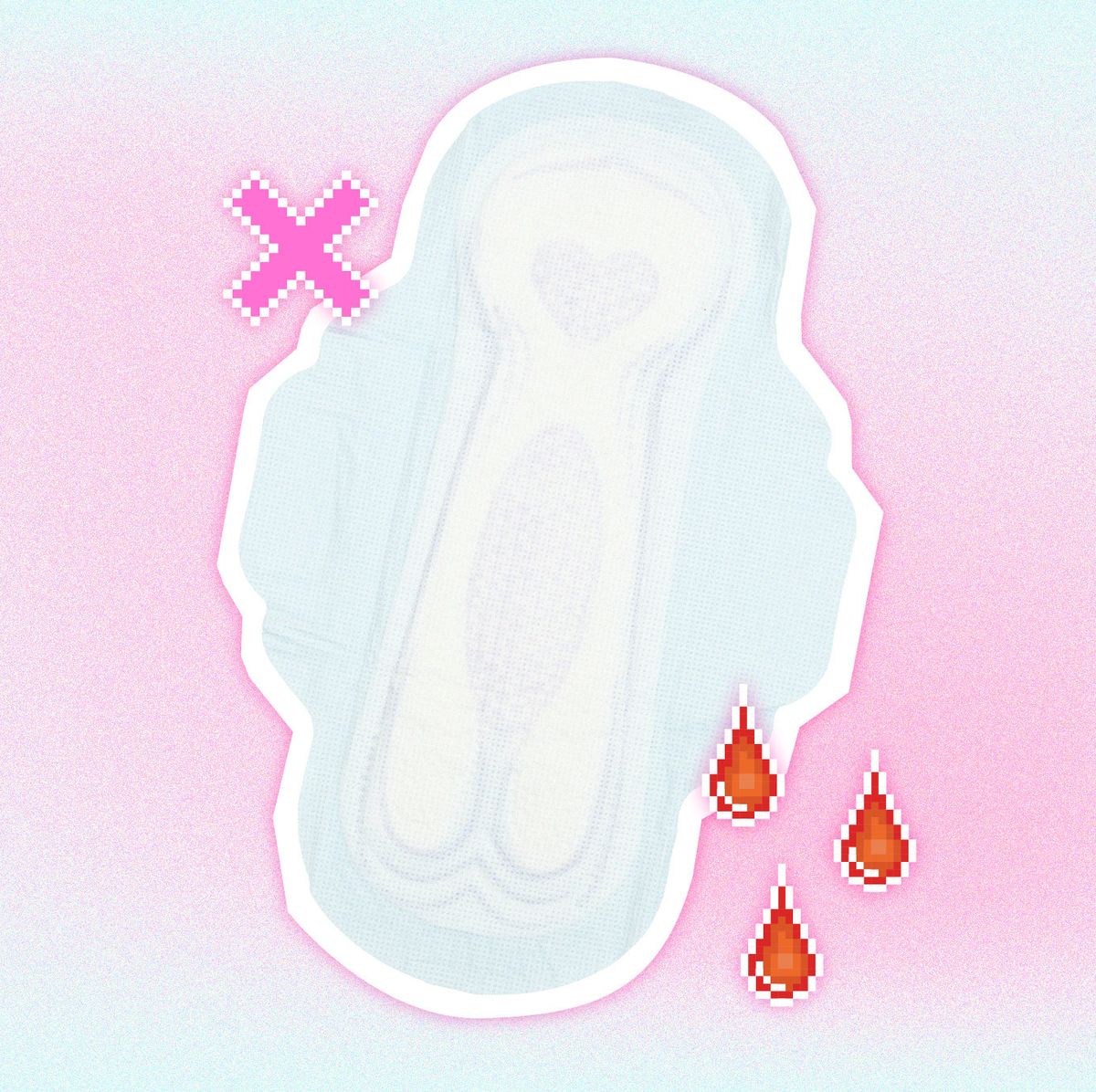 💧🔥🩸 on X: a little pink at the beginning is okay, but your period  should ideally be flowing red w few or no clots. all of the rest is either  a sign