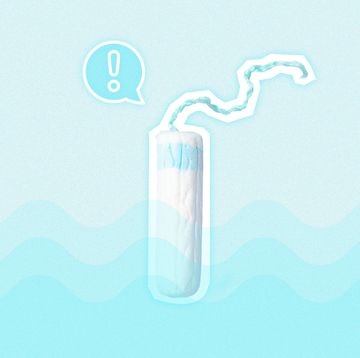 does your period stop in water