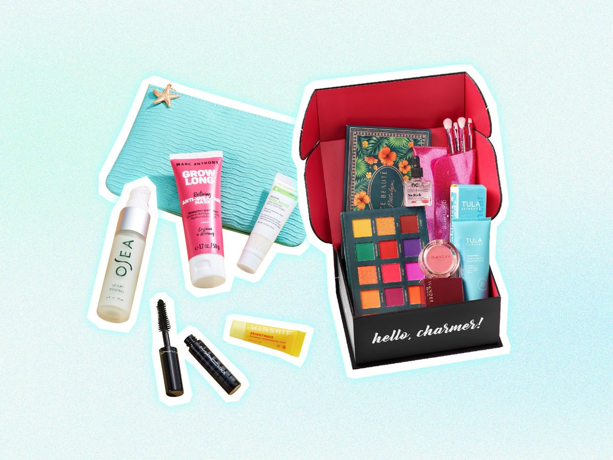 Beauty product subscription box