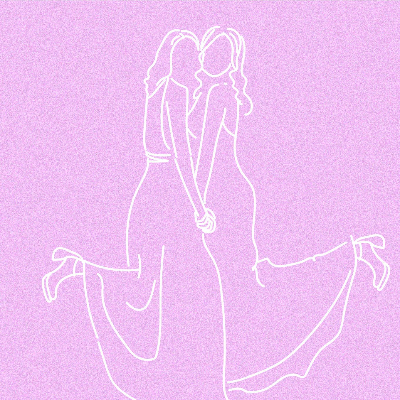 Couple Drawing Poses - Romantic dancing pose