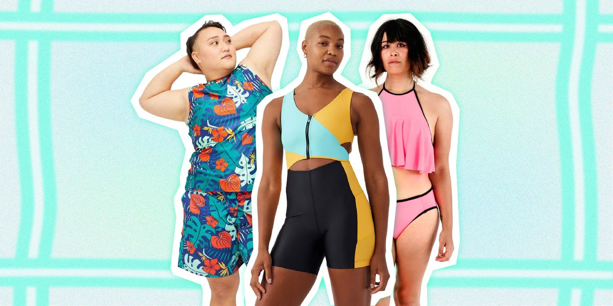 Mixed Stripes One-Piece Swimsuit - Women - Ready-to-Wear
