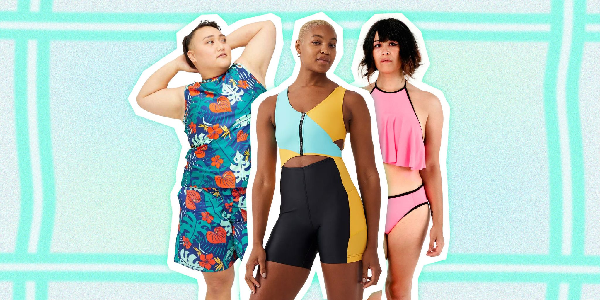  BALEAF Womens 5 Swim Board Shorts Bottoms Tummy Control  Modest Swimsuits Bathing Suit Beach Trunks