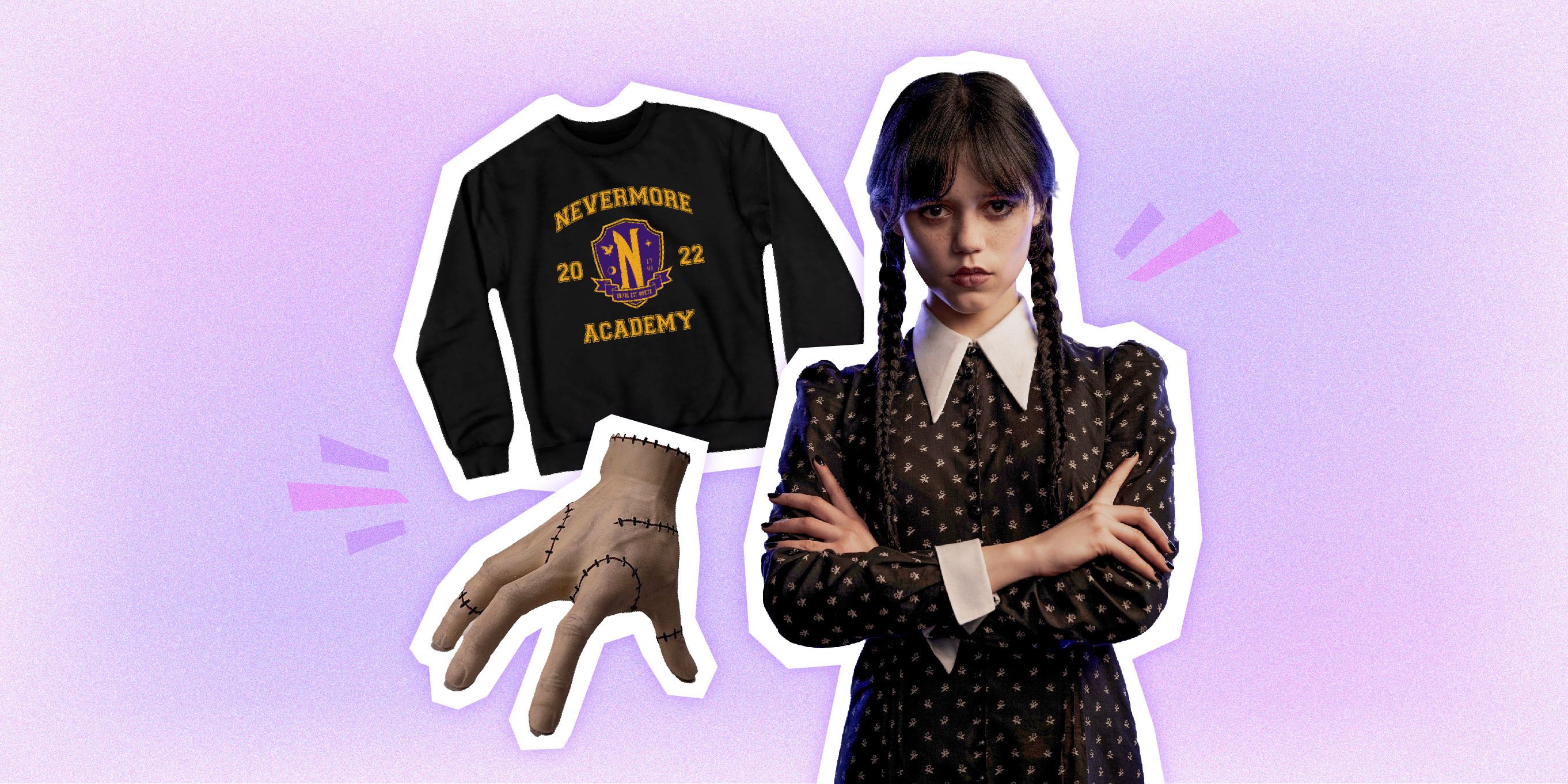 Mercredi Addams : fan de la série Netflix ? Affichez votre passion pour ce  personnage emblématique avec ces goodies à petit prix 