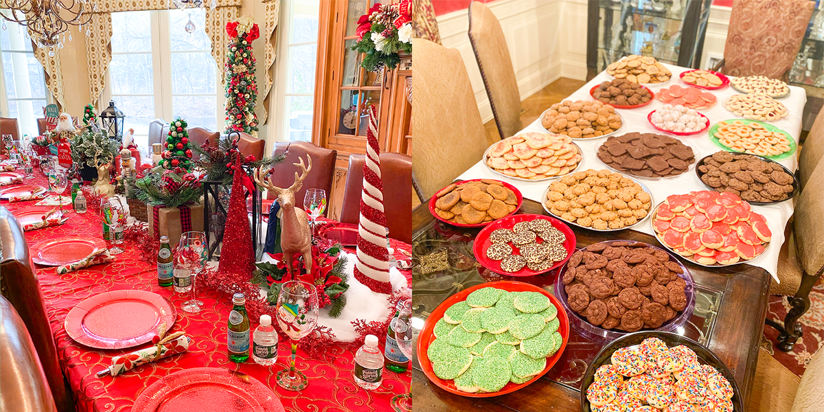 The Cake Boss's Wife, Lisa Valastro, Hosts A 70-Person Christmas Dinner ...