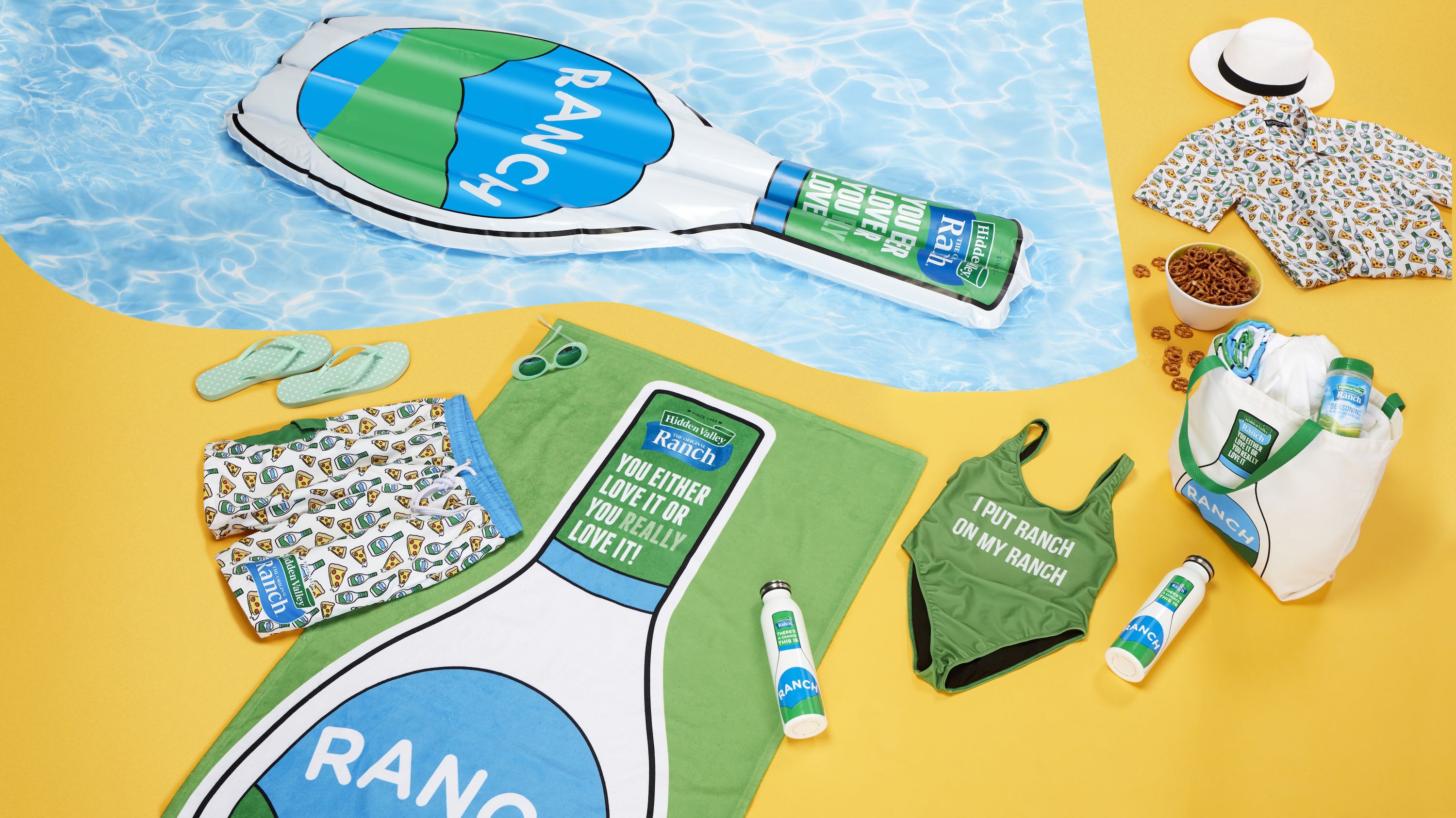 Hidden Valley Ranch Launched A Summer Merch Collection