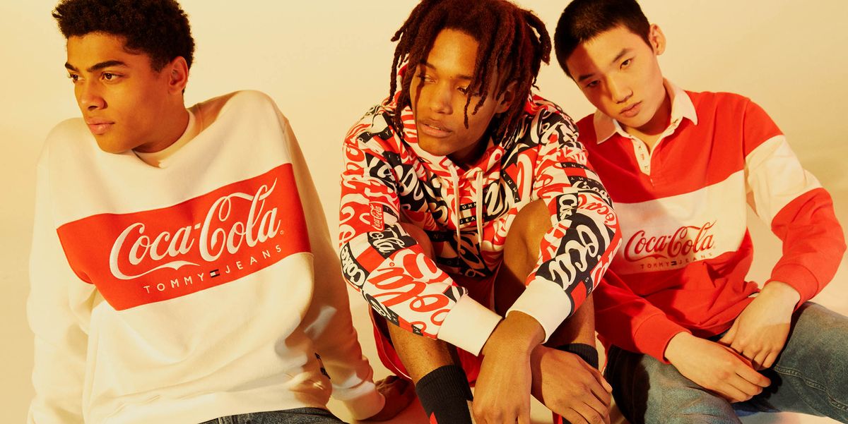 Tommy Hilfiger Coca-Cola Sweatshirt - Cool Throwback Old-School Clothes