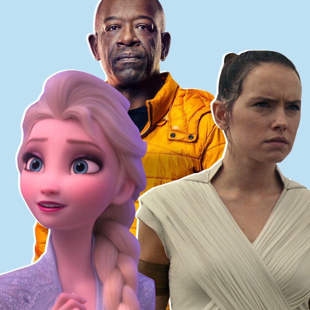 elsa from frozen, nelly from save me and rey from star wars