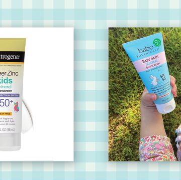 neutrogena sheer zinc kids mineral sunscreen and babo botanicals baby skin mineral sunscreen