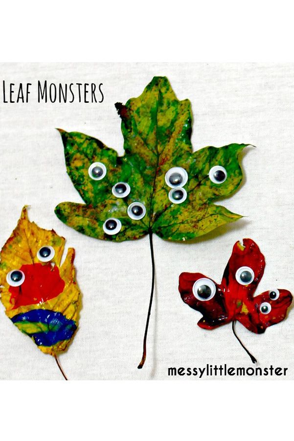 100 Easy Fall Arts and Crafts for Kids - Taming Little Monsters