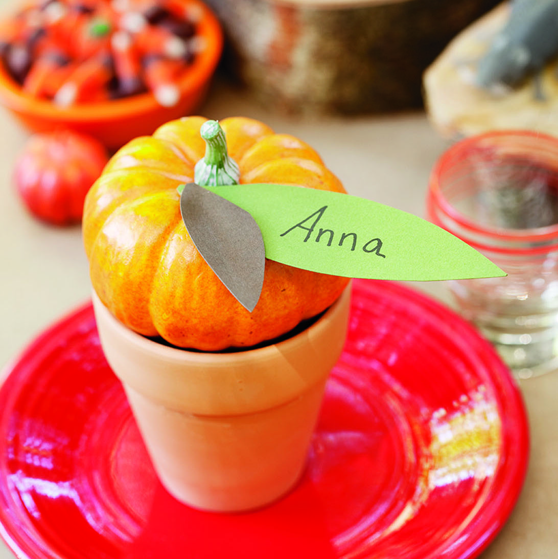 leafy placecards