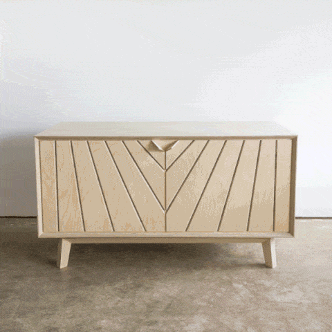 Peel Credenza by Leah K.S. Amick