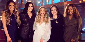 “cmt crossroads leann rimes and friends” with carly pearce, mickey guyton, brandy clark and ashley mcbride