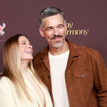 us singer leann rimes l and husband eddie cibrian attend warner bros and hbo max holiday movies event at the warner bros studio lot in burbank, california, on november 16, 2022 photo by michael tran afp photo by michael tranafp via getty images