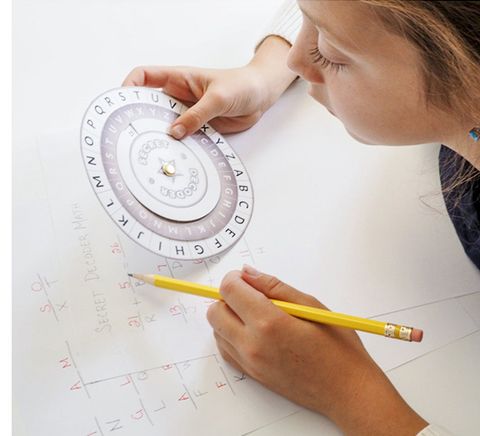 decoder wheel learning activity for kids