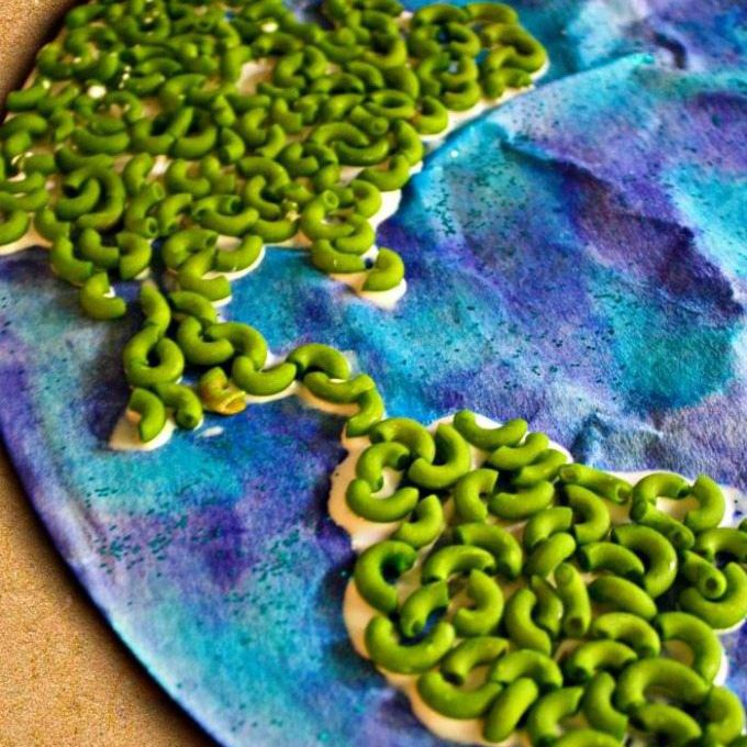 pasta world map learning activity for kids