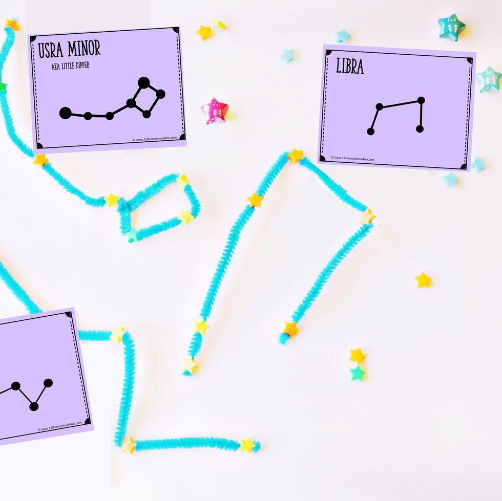 pipe cleaner constellations