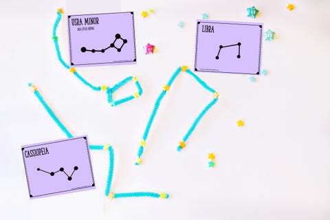 Pipe Cleaner Constellations (Follow Link, Not for Print) pipe cleaner constellations