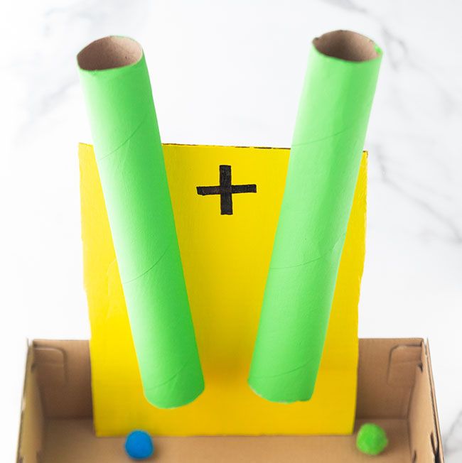 adding tubes learning activity for toddlers and preschoolers