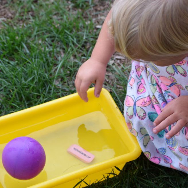 sink or float  learning activity for toddlers and preschoolers