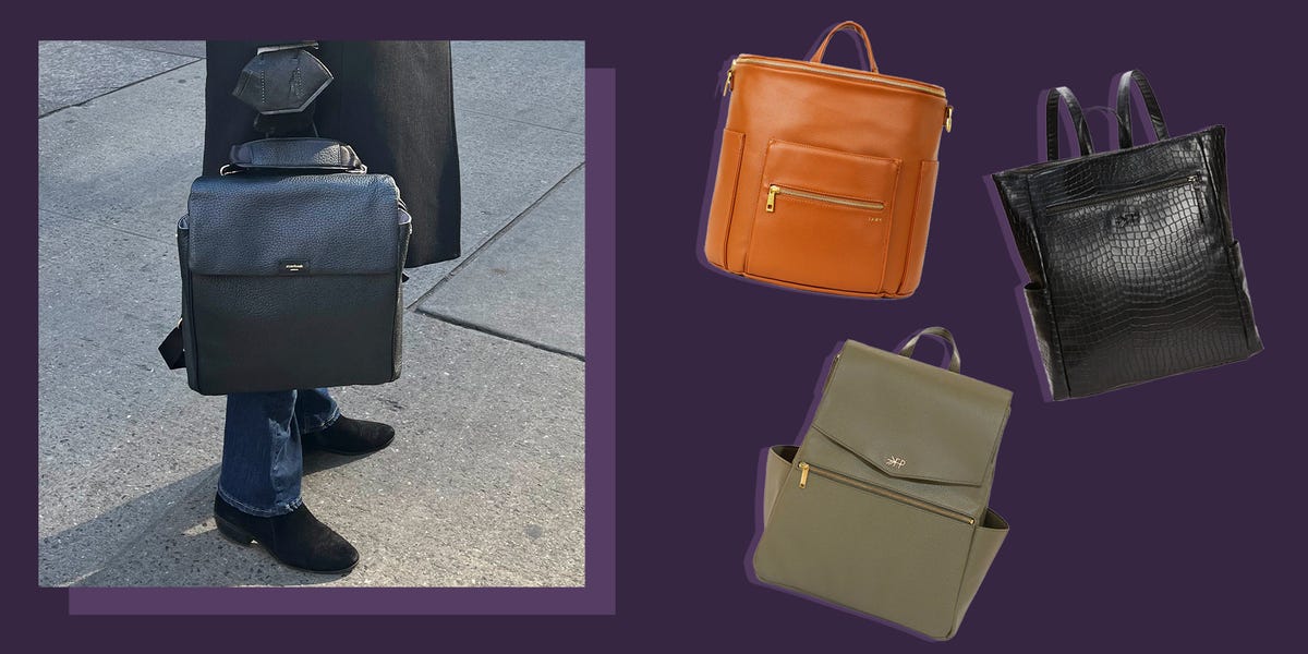 The Best Leather Diaper Bags That Are Practical and Stylish