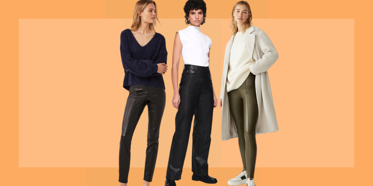 Florentina leather trousers  Buy Sale online