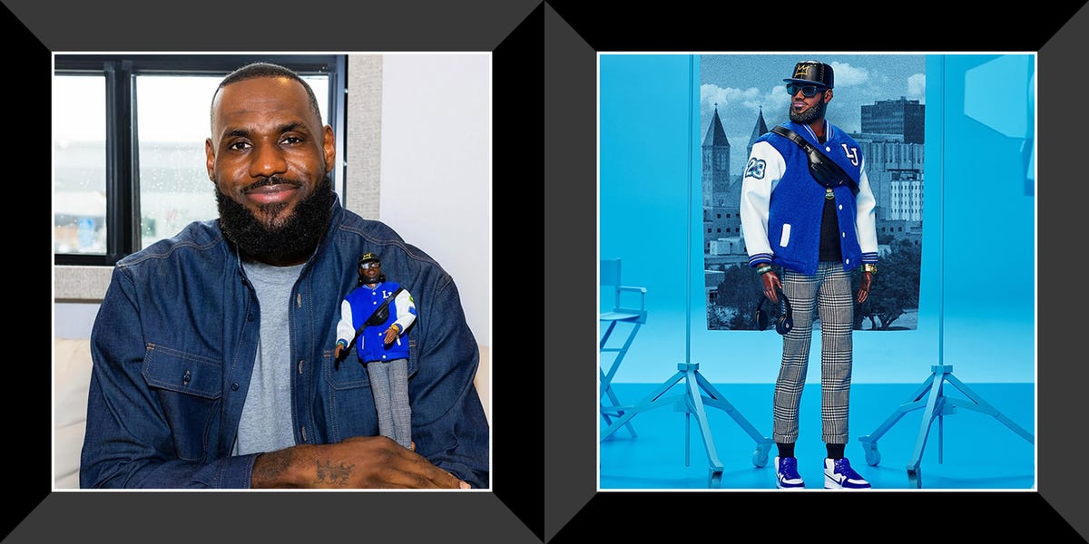 Lebron james becomes first male athlete to get the barbie treatment