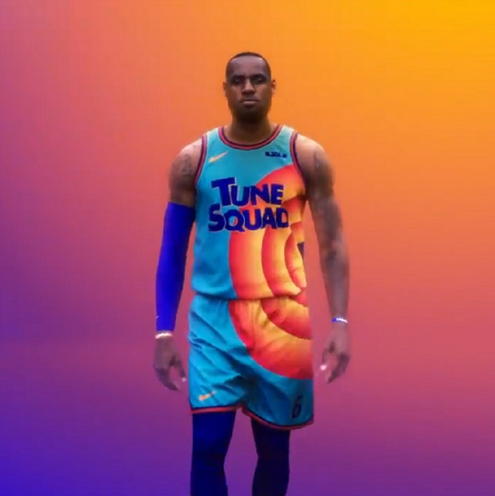 NBA: LeBron James changes jersey number for Space Jam release