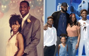 Is LeBron James's Wife in 'Space Jam' 2? - LeBron James's Family in 'Space  Jam: A New Legacy