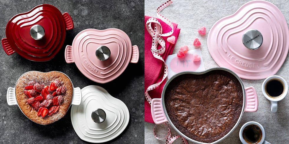 Le Creuset Valentine S Day Collection Le Creuset Heart Shaped Products