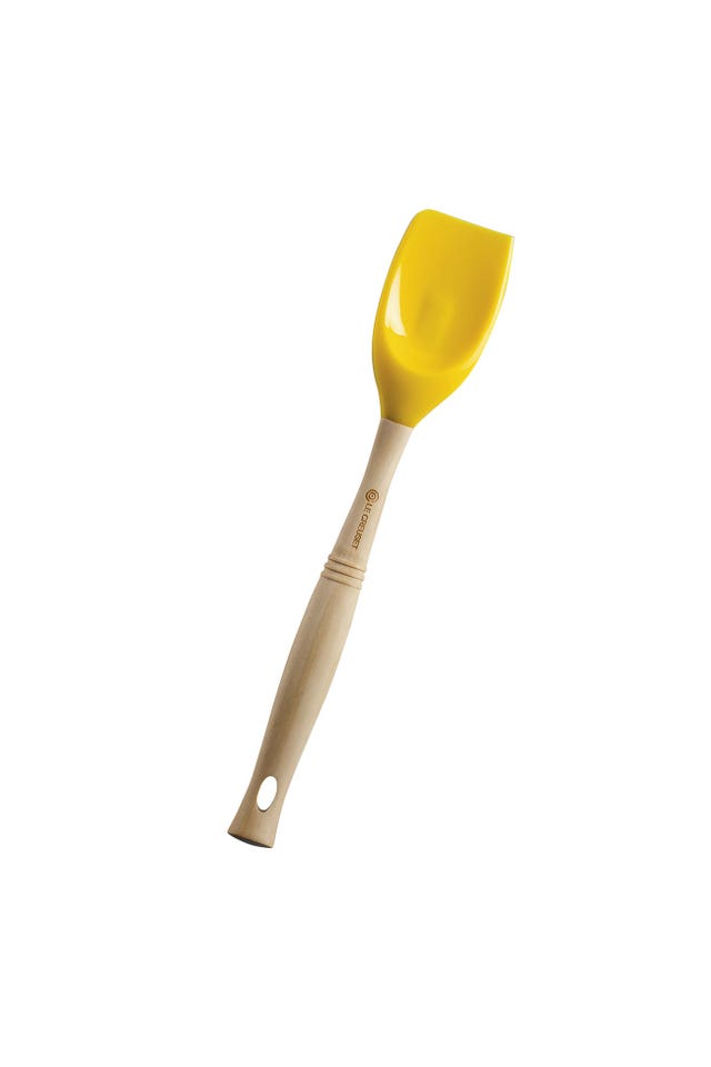 Espátula de silicona con mango ergonómico